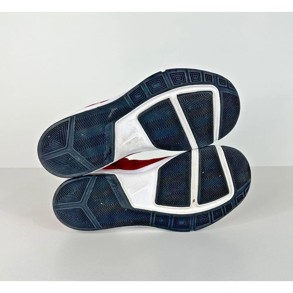 Nike Air Max Stutter Step 2 Red White‎ Size 6 Youth Basketball Shoes 653754-600